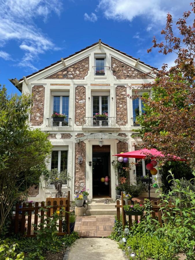 马恩河畔维列Petit Studio De La Maison Du Bonheur - Rez De Jardin公寓 外观 照片